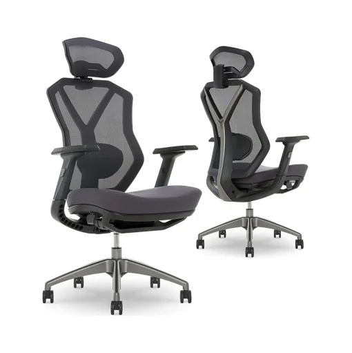 Lenovo Gaming Chairs<Legion Mesh Ergonomic Racing Gaming Chair, Dark Gray (52014DGRY)