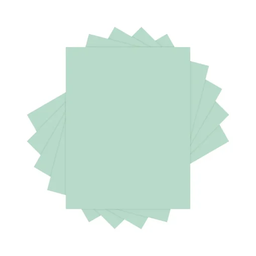 Lettermark Multipurpose Paper<Colors 30% Recycled Colored Paper, 20 lbs., 8.5" x 11", Green, 500 Sheets/Ream (94304)
