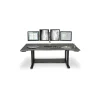 Life Flo Standing Desks<LifeFlo Ergonomics Bi-Level PACS Radiology Table, 66"L x 46"D x 1 1/8" Thick, Black (ECI-6646RAD-BK)