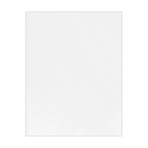 LUX Card Stock<80 lb. Cardstock Paper, 8.5" x 11", Bright White, 250 Sheets/Pack (81211-C-98-250)