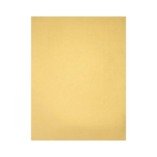 LUX Card Stock<105 lb. Cardstock Paper, 8.5" x 11", Gold Metallic, 50 Sheets/Pack (81211-C-40-50)