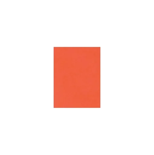 LUX Card Stock<100 lb. Cardstock Paper, 11" x 17", Tangerine, 250 Sheets/Ream (1117-C-112-250)