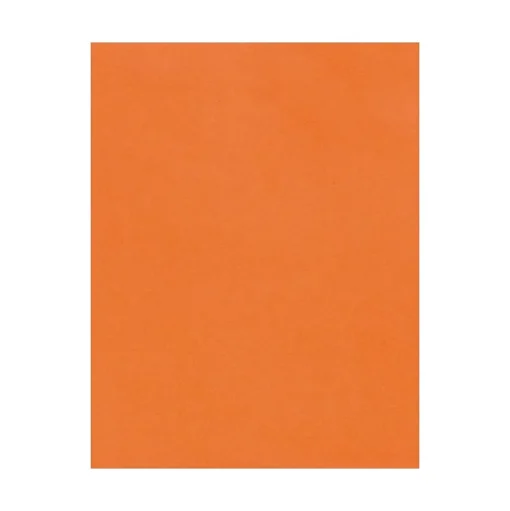LUX Card Stock<100 lb. Cardstock Paper, 12" x 18", Mandarin, 500 Sheets/Pack (1218-C-11-500)