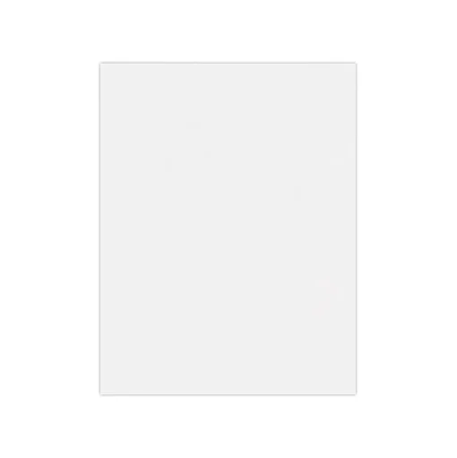 LUX Card Stock<130 lb. Cardstock Paper, 8.5" x 11", White, 250 Sheets/Pack (81211C130W250)