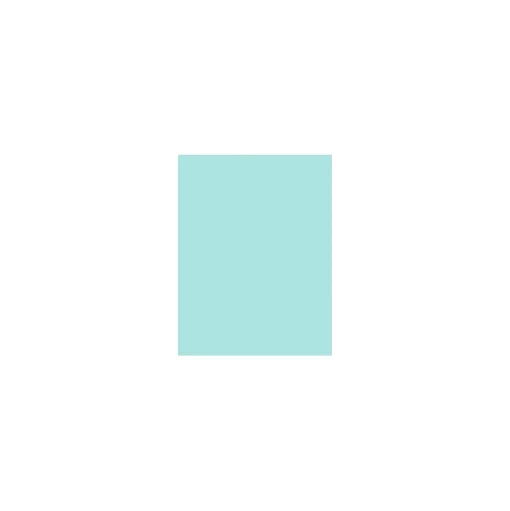 LUX Card Stock<100 lb. Cardstock Paper, 11" x 17", Seafoam, 50 Sheets/Ream (1117-C-113-50)