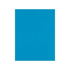 LUX Card Stock<65 lb. Cardstock Paper, 8.5" x 11", Pool Blue, 500 Sheets/Pack (81211-C-198-500)