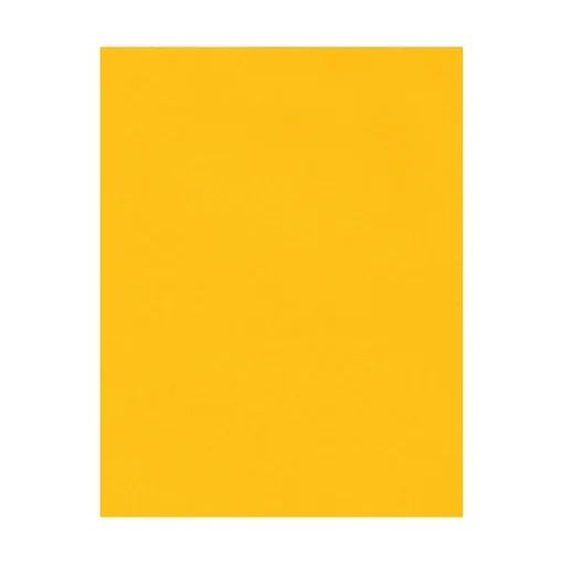 LUX Card Stock<100 lb. Cardstock Paper, 8.5" x 11", Sunflower Yellow, 500 Sheets/Pack (81211-C-84-500)