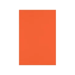 LUX Card Stock<105 lb. Cardstock Paper, 12" x 18", Tangerine Orange, 250 Sheets/Pack (1218-C-112-250)