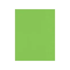 LUX Card Stock<100 lb. Cardstock Paper, 8.5" x 11", Limelight, 50 Sheets/Pack (81211-C-199-50)