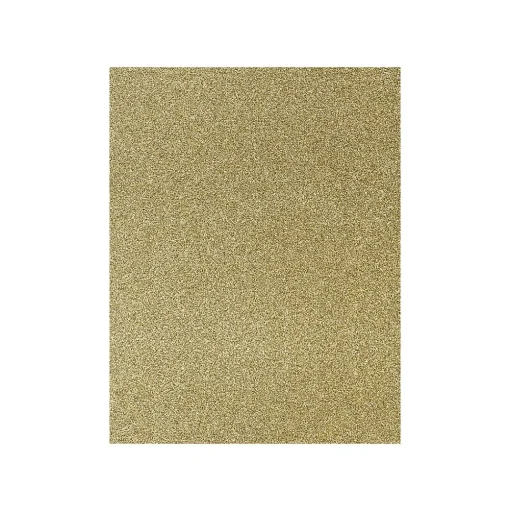 LUX Card Stock<90 lb. Paper, 8.5" x 11", Gold Sparkle, 50 Sheets/Pack (81211-P-MS02-50)