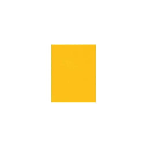 LUX Multipurpose Paper<11" x 17" Multipurpose Paper, Sunflower Yellow, 500 Qty (1117-P-12-500)
