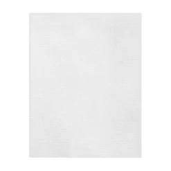 LUX Card Stock<Cardstock, 110 lb, 8.5" x 11", White Linen, 50/Pack