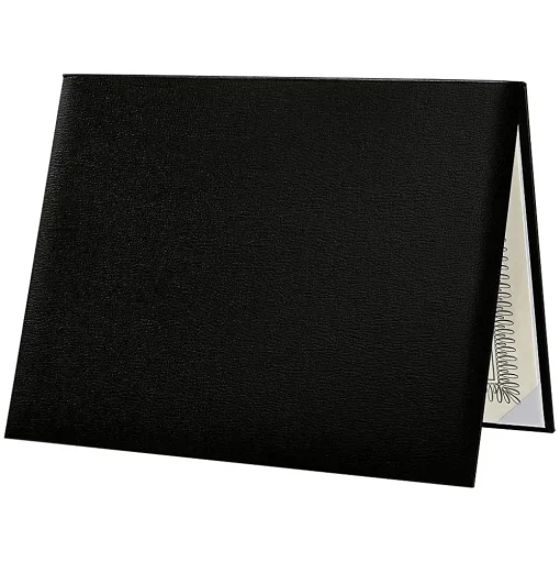 LUX Awards & Certificates<Diploma Cover, Padded, 8 1/2" x 11, Black, 1/Pack (PDCL-85X11-DB-1)