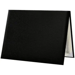 LUX Awards & Certificates<Diploma Cover, Padded, 8 1/2" x 11, Black, 2/Pack (PDCL-85X11-DB-2)