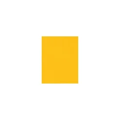 LUX Multipurpose Paper<® Paper, 11" x 17", Sunflower Yellow, 50 Qty (1117-P-12-50)
