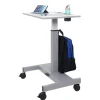 Luxor Standing Desks<Adjustable Gray Steel Student Desk 29"-43.5"H (STUDENT-P)