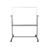 Luxor Dry Erase<Steel Mobile Dry-Erase Whiteboard, Aluminum Frame, 4' x 3' (MB4836WW)