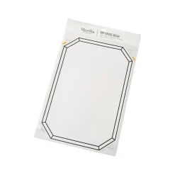 Martha Stewart Dry Erase<Dry-Erase Decal, 16" x 11" (MS104H)