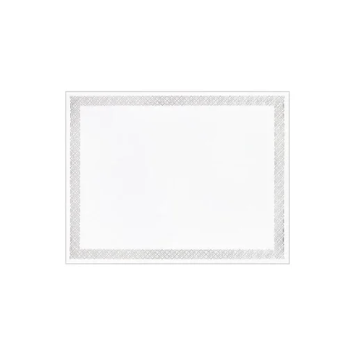 Masterpiece Studios Awards & Certificates<Certificates, 8.5" x 11", Silver, 15/Pack (963027S)