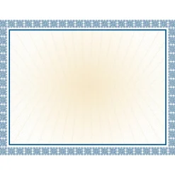 Masterpiece Studios Awards & Certificates<Certificates, 8.5" x 11", Westminster Blue, 100/Pack (961032)