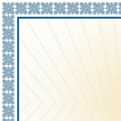 Masterpiece Studios Awards & Certificates<Certificates, 8.5" x 11", Westminster Blue, 100/Pack (961032)