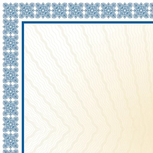 Masterpiece Studios Awards & Certificates<Certificates, 8.5" x 11", Westminster Blue, 100/Pack (961032)