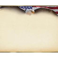 Masterpiece Studios Awards & Certificates<Great Papers!® Flying Eagle with Gold Foil Certificate, 8.5"H x 11"W, 15 count (2017042)