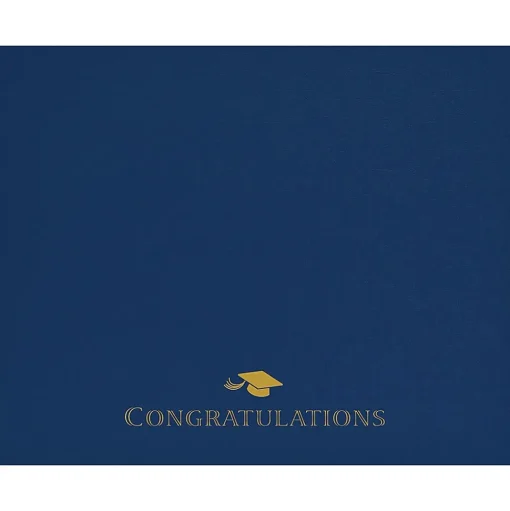 Masterpiece Studios Awards & Certificates<Great Papers! Graduation Certificate Cover with Gold Foil, 12"H x 9.375"W, 5/Pack (2017047)