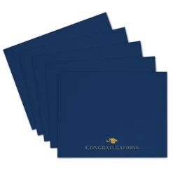 Masterpiece Studios Awards & Certificates<Great Papers! Graduation Certificate Cover with Gold Foil, 12"H x 9.375"W, 5/Pack (2017047)