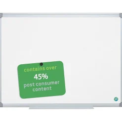 MasterVision Dry Erase<Earth Gold Ultra Lacquered Steel Dry-Erase Whiteboard, Aluminum Frame, 4' x 3' (MA0507790)