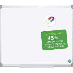 MasterVision Dry Erase<® Earth Magnetic Dry Erase 2'x 3' Aluminum Frame (BVCMA0307790)