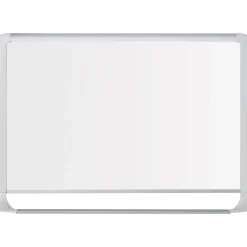 MasterVision Dry Erase<® Gold Ultra™ 48" x 96" x 7/10" Steel Magnetic Dry Erase Boards, White (MVI210205)