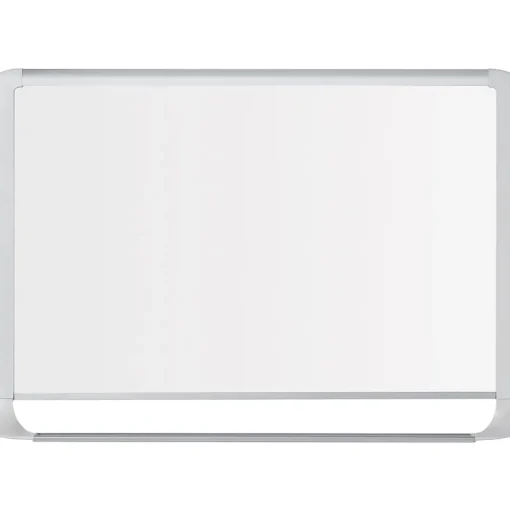 MasterVision Dry Erase<® Gold Ultra™ 48" x 96" x 7/10" Steel Magnetic Dry Erase Boards, White (MVI210205)