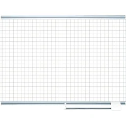 MasterVision Dry Erase<Gold Ultra Magnetic Lacquered Steel Planning Board, Aluminum Frame, 6' x 4' (MA2747830)