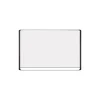 MasterVision Dry Erase<® 48"(H) x 72"(W) Porcelain Magnetic Dry Erase Board, Aluminum Frame, Each
