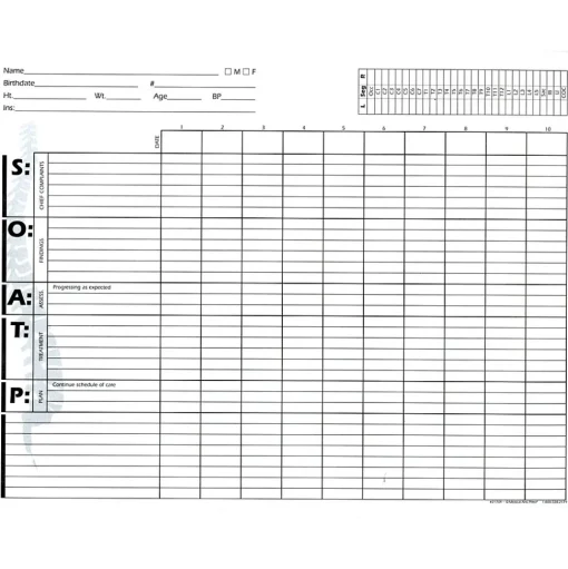 Medical Arts Press Medical Forms<Chiropractic Forms, Travel Card