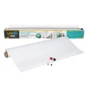 Mind Reader Dry Erase<Adhesive Dry-Erase Whiteboard Roll with Dry Erase Markers, 24" x 10' (DWBER-WHT)