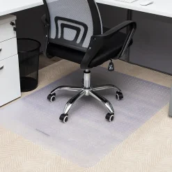 Mind Reader Chair Mats<Carpet Chair Mat, 35" x 47'', Low-Pile, Clear (OFFCREC-CLR)
