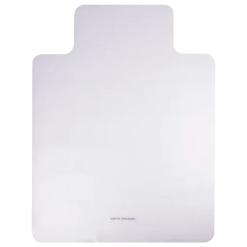 Mind Reader Chair Mats<Carpet Chair Mat with Lip, 36" x 48'', Low-Pile, Clear (OFFCMAT-CLR)