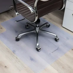 Mind Reader Chair Mats<Carpet Chair Mat with Lip, 36" x 48'', Low-Pile, Clear (OFFCMAT-CLR)