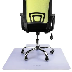 Mind Reader Chair Mats<Carpet Chair Mat with Lip, 36" x 48'', Low-Pile, Clear (OFFCMAT-CLR)