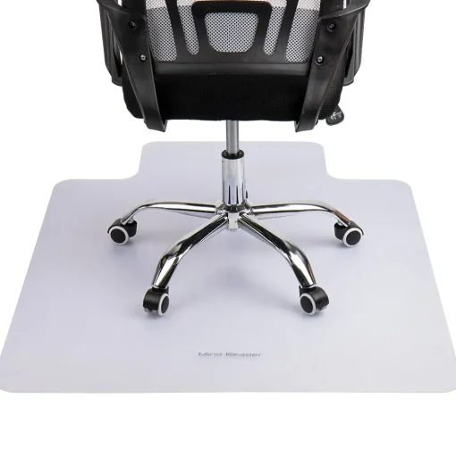 Mind Reader Chair Mats<Carpet Chair Mat with Lip, 36" x 48'', Low-Pile, Clear (OFFCMAT-CLR)