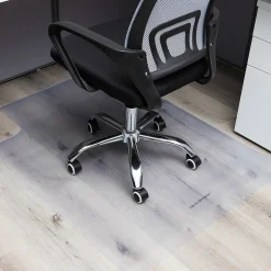 Mind Reader Chair Mats<Hard Floor Chair Mat with Lip, 35" x 47'', Clear (FLCMAT-CLR)