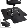 Mind Reader Chair Mats<Hard Floor Chair Mat with Lip, 36" x 48'',Set of 2, Black (2OFFCMAT-BLK)