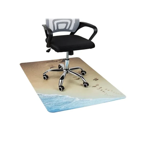 Mind Reader Chair Mats<Hard Floor Chair Mat, 47" x 35", Tan, Polycarbonate (BEACHMAT-ASST)