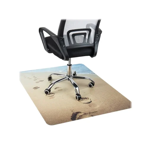 Mind Reader Chair Mats<Hard Floor Chair Mat, 47" x 35", Tan, Polycarbonate (BEACHMAT-ASST)