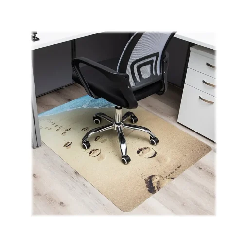 Mind Reader Chair Mats<Hard Floor Chair Mat, 47" x 35", Tan, Polycarbonate (BEACHMAT-ASST)