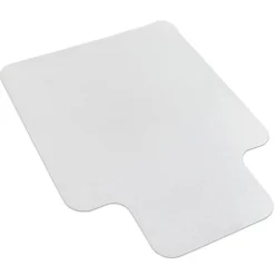Mount-It! Chair Mats<Carpet Chair Mat with Lip, 35.5" x 47", Clear Vinyl (MI-7817)