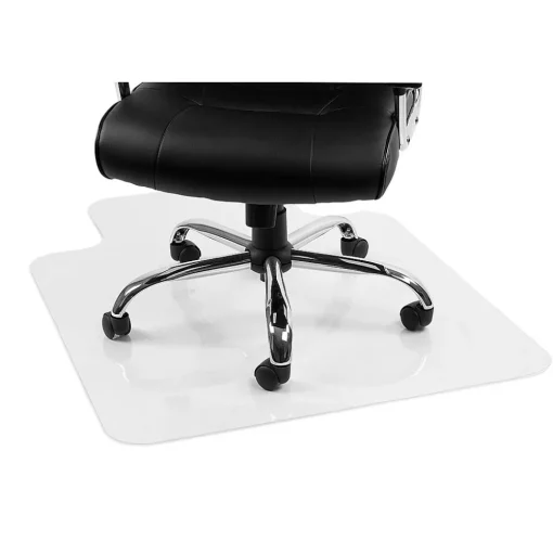 Mount-It! Chair Mats<Hard Floor Chair Mat with Lip, 35.5" x 47", Clear Vinyl (MI-7818)