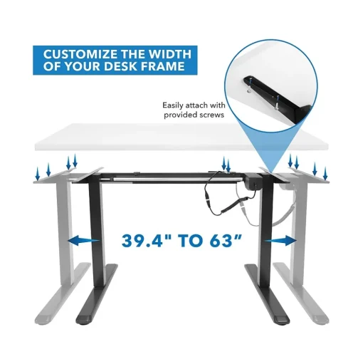 Mount-It! Standing Desks<48"W Electric Adjustable Standing Desk, (MI-18063)